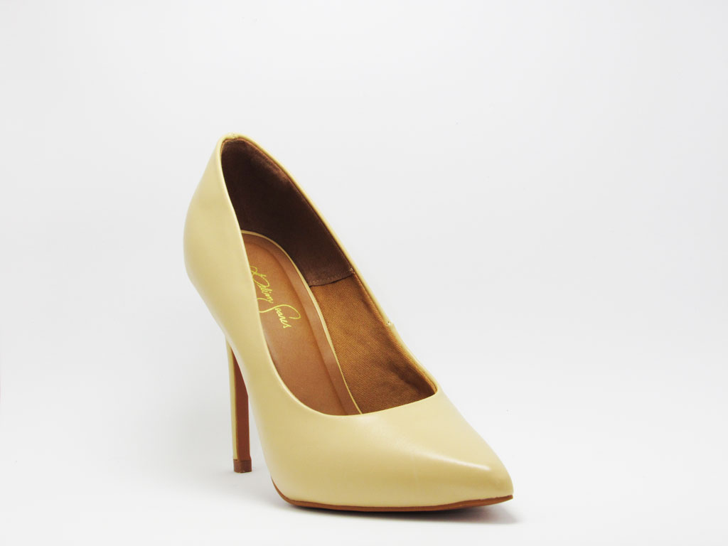 Scarpin Nude Creme Lilian Soares